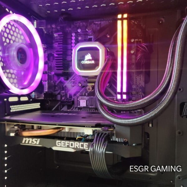 Gaming PC RYZEN 7 3800x 16GB DDR4 RGB GTX1660 6GB GPU NVME SSD RGB - Image 4