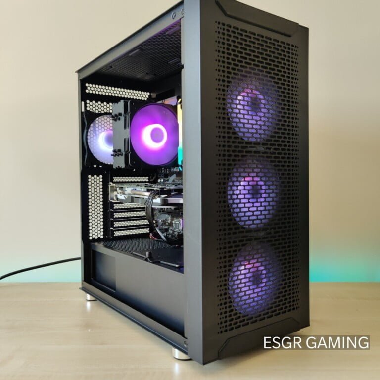 GAMING PC RYZEN 7 3800x 16GB DDR4  3200mhz RX570 8GB GPU  NVME SSD WIFI RGB