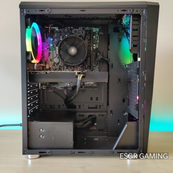 GAMING PC RYZEN 5 2600 16GB DDR4 GTX1060 6GB GPU  SSD WIFI RGB - Image 2