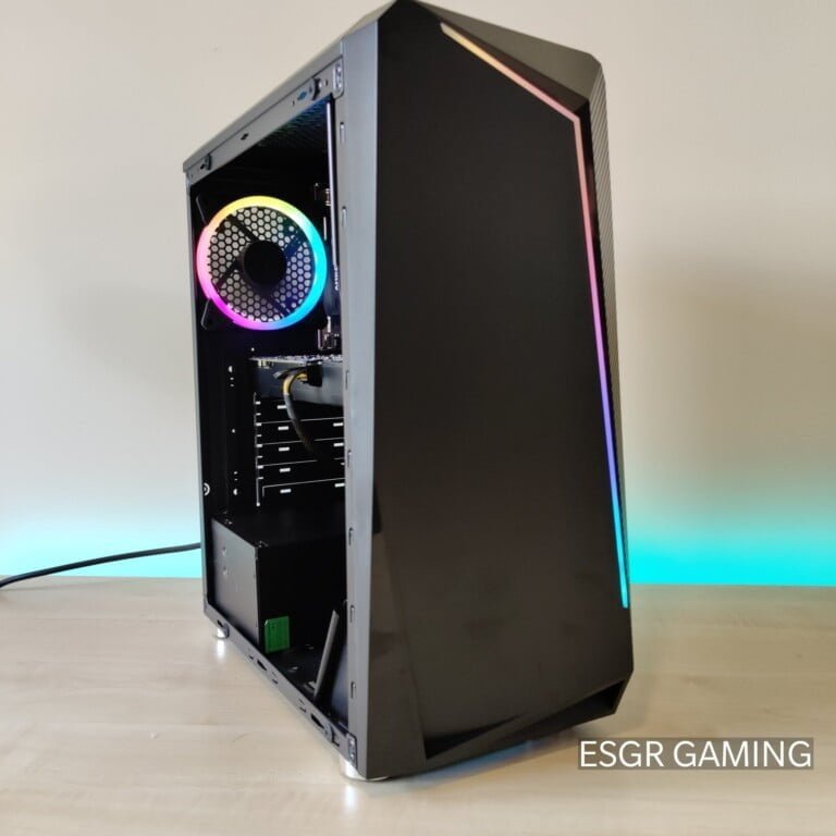 GAMING PC RYZEN 5 2600 16GB DDR4 GTX1060 6GB GPU  SSD WIFI RGB