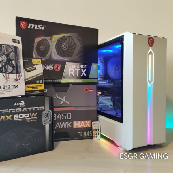 GAMING PC RYZEN 7 3700X 16GB DDR4 RTX2070 SUPER 8 GB GPU NVME SSD WIFI RGB - Image 9