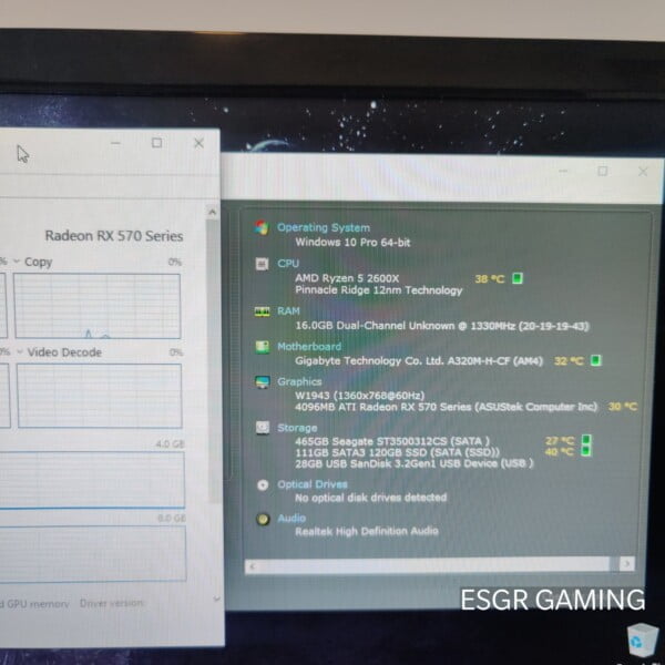 GAMING PC RYZEN 5 16GB DDR4 RX570 4GB GPU SSD WIFI RGB - Image 7