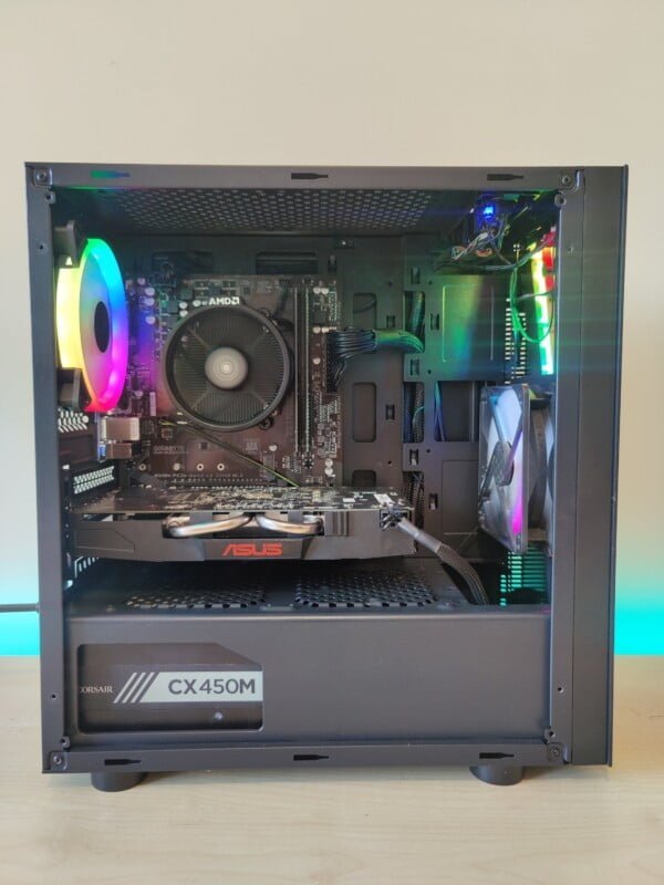 GAMING PC RYZEN 5 16GB DDR4 RX570 4GB GPU SSD WIFI RGB - Image 8