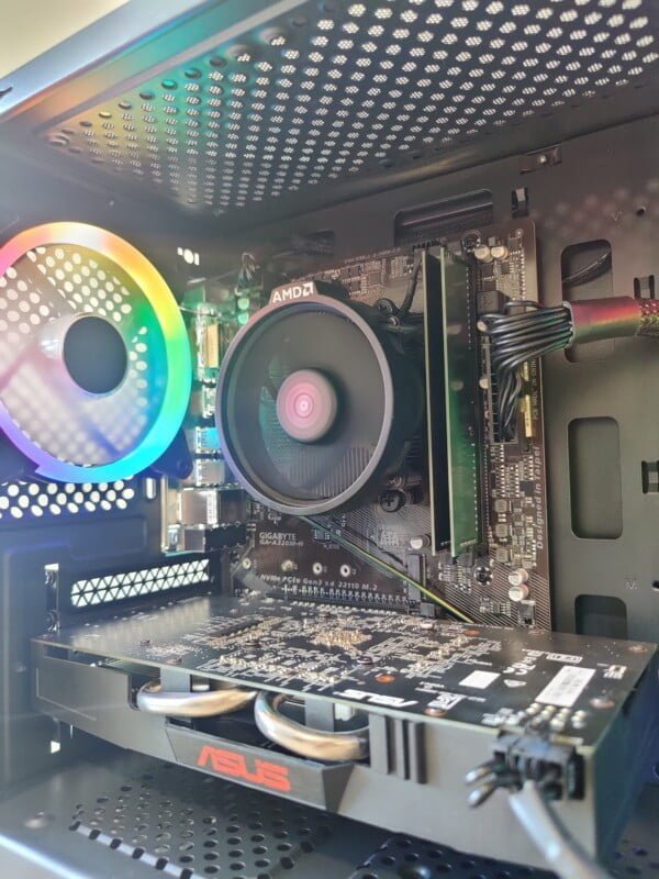 GAMING PC RYZEN 5 16GB DDR4 RX570 4GB GPU SSD WIFI RGB - Image 6