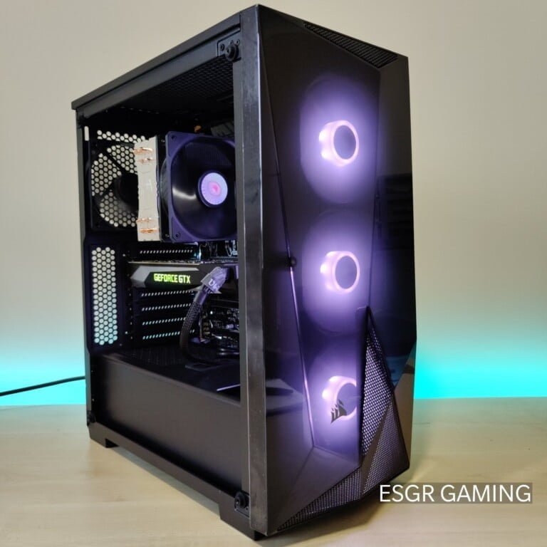 Gaming PC RYZEN 7 16GB DDR4 GTX1060 6GB GPU SSD WIFI RGB KEYBOARD MOUSE