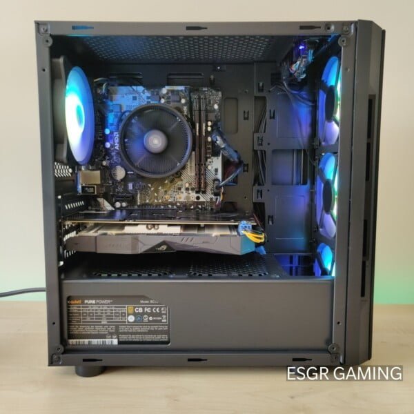 GAMING PC RYZEN 5 3600x 16GB DDR4 GTX1050ti 4GB GPU  SSD WIFI RGB - Image 7