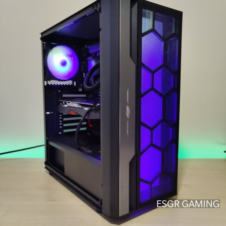 GAMING PC INTEL I5 16GB RAM GTX1050TI ROG STRIX NVME SSD RGB