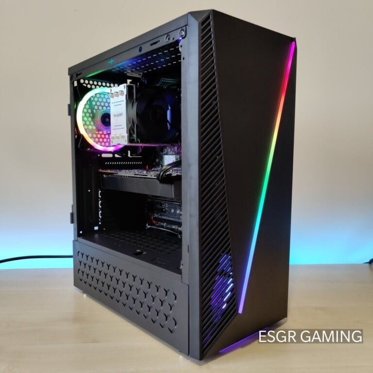 GAMING PC INTEL I7 16GB DDR4 GTX1080 8GB GPU NVME SSD WIFI RGB