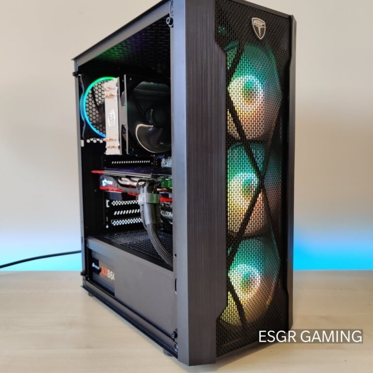 GAMING PC INTEL I7 GTX1070TI 8GB GPU 16GB RAM SSD WIFI RGB
