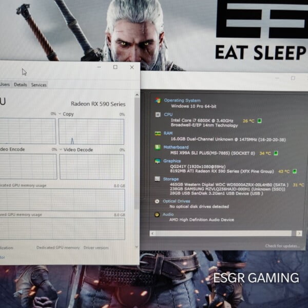 GAMING PC INTEL I7 16GB DDR4 RX590 8GB NVME RGB WIFI - Image 9