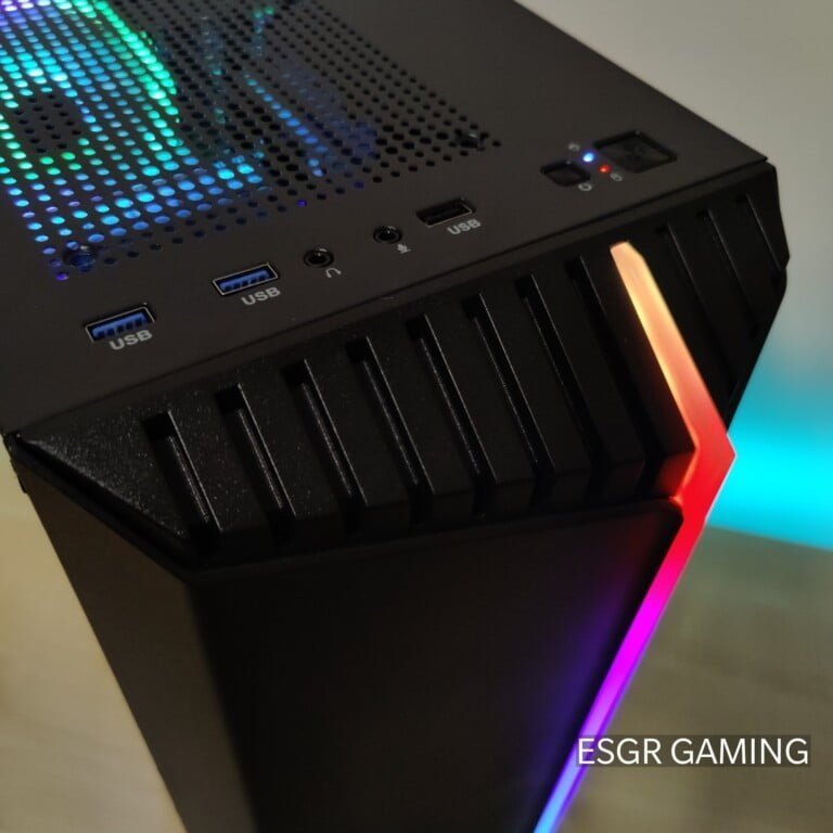 GAMING PC INTEL I7 16GB DDR4 RX590 8GB NVME RGB WIFI