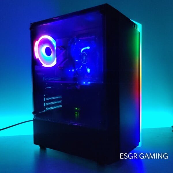 GAMING PC INTEL I7 16GB DDR4 RX590 8GB NVME RGB WIFI - Image 8