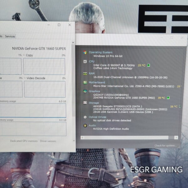 NEW GAMING PC INTEL I5 9600KF GTX1660 SUPER 16GB DDR4 NVME LIAN LI AIO COOLER RGB - Image 9