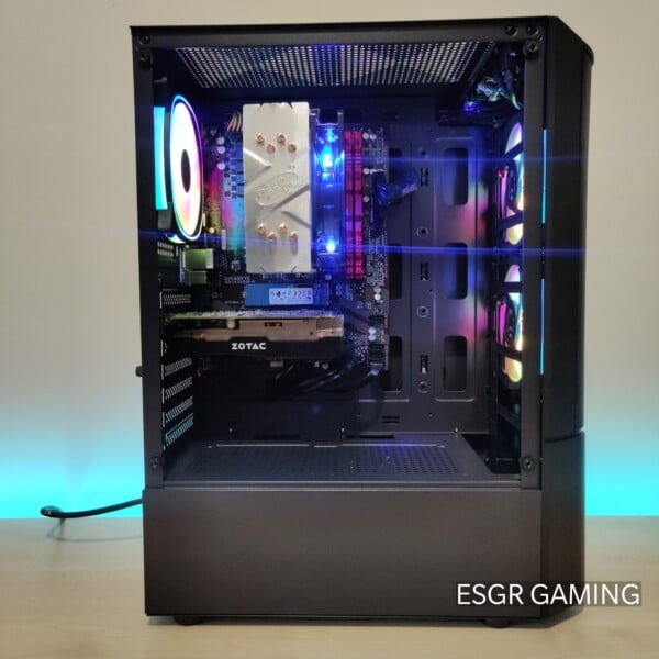 GAMING PC RYZEN 5 3600X 16GB DDR4 GTX1050TI NVME RGB SSD WIFI - Image 8