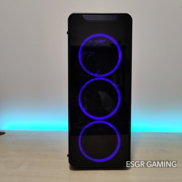 Full Set Gaming PC Ryzen 5 3600 16GB DDR4 GTX1070 8GB NVME WIFI MONITOR KEYBOARD MOUSE - Image 4