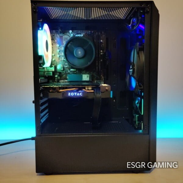 GAMING PC RYZEN 5 3600 16GB DDR4 GTX1070TI NVME SSD RGB WIFI - Image 7