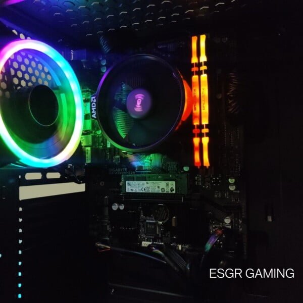 Gaming PC RYZEN 5 3400G 16GB RAM VEGA 11 RGB SSD WIFI - Image 7