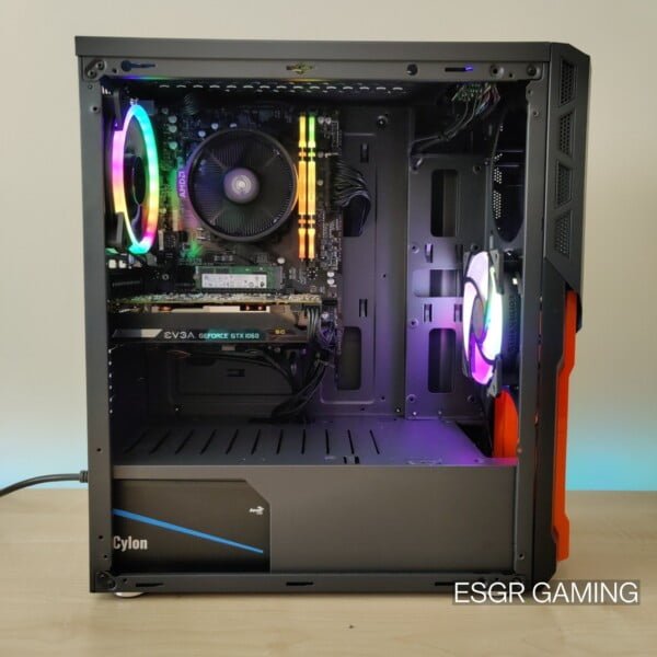 GAMING PC RYZEN 5 3400G 16GB DDR4 GTX1060 6GB GPU SSD WIFI RGB - Image 4