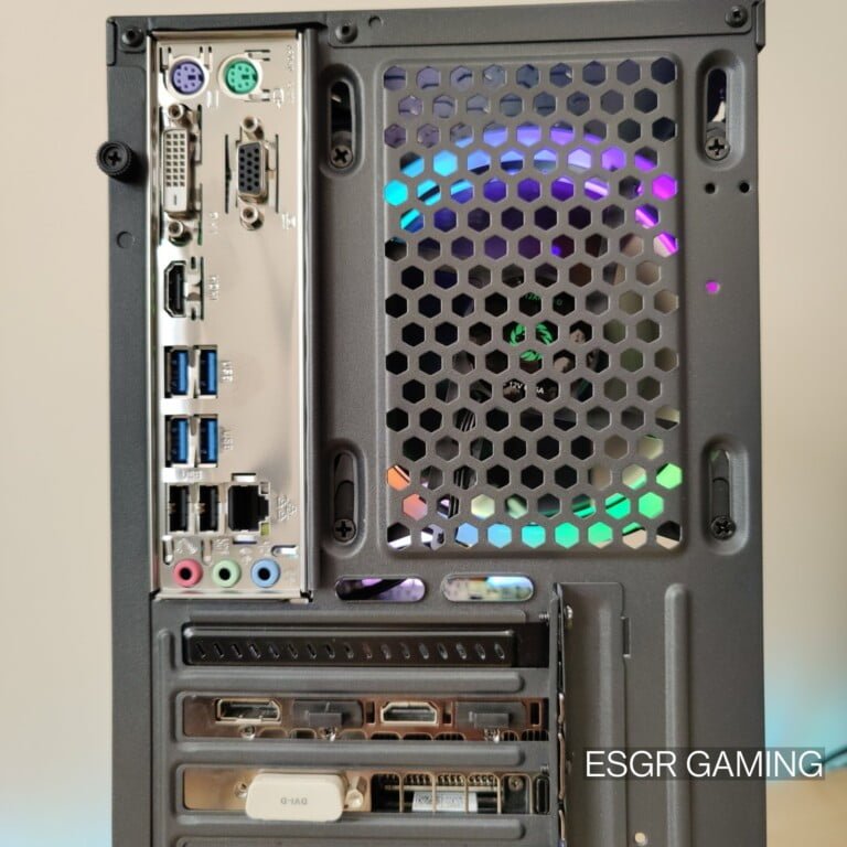 GAMING PC RYZEN 5 3400G 16GB DDR4 GTX1060 6GB GPU SSD WIFI RGB