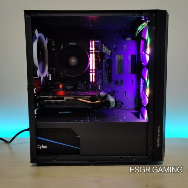 GAMING PC RYZEN 5 16GB DDR4 GTX1060 6GB NVME SSD RGB WIFI - Image 3
