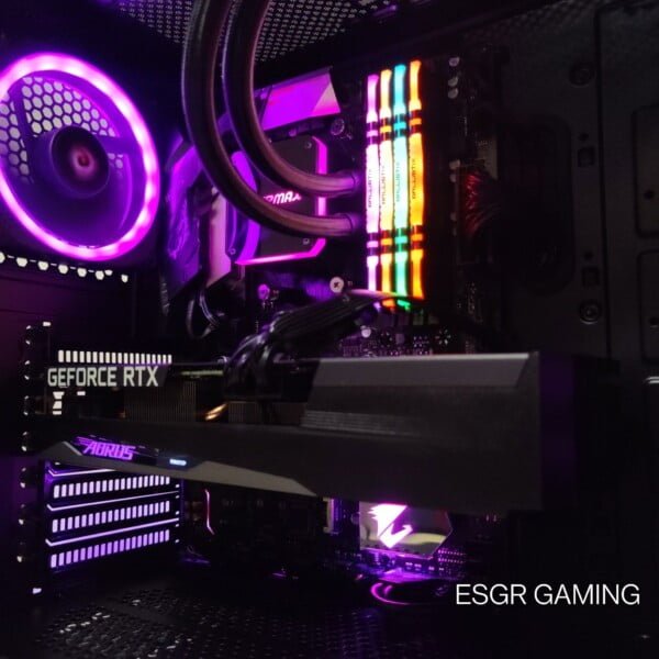 High Specs Gaming PC RYZEN 7 RTX3060TI 32GB DDR4 RGB WIFI AORUS ELITE