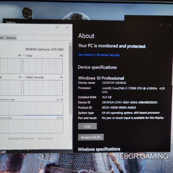 GAMING PC Intel i7 16GB DDR4 GTX980 NVME RGB NZXT - Image 3