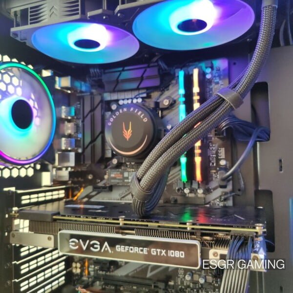 GAMING PC INTEL i9 9900k GTX1080 EVGA SC 16GB DDR4 NVME RGB - Image 6