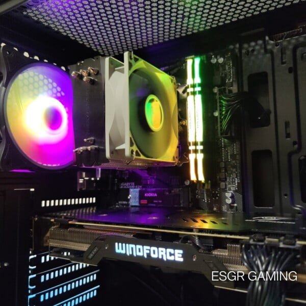 GAMING PC RYZEN 5 16GB DDR4 GTX980TI NVME WIFI RGB - Image 4