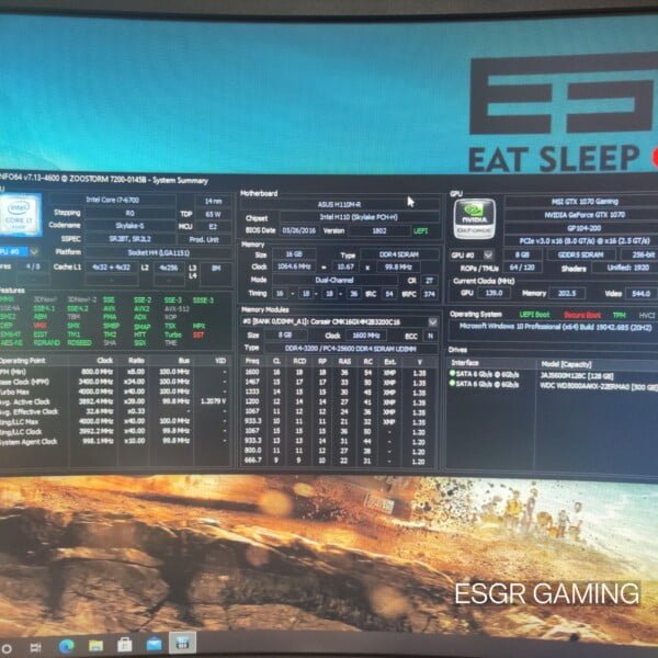 GAMING PC INTEL I7 16GB DDR4 GTX1070 8GB GPU SSD WIFI RGB - Image 3