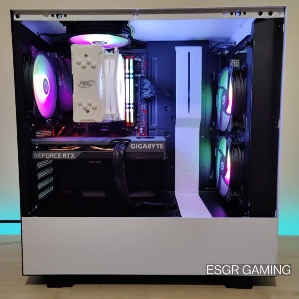 High Specs Gaming PC RYZEN 7 5700 RTX3060TI 16GB DDR4 RGB WIFI 1TB NVME - Image 4