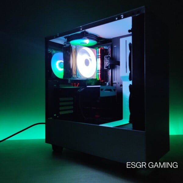 High Specs Gaming PC RYZEN 7 5700 RTX3060TI 16GB DDR4 RGB WIFI 1TB NVME - Image 6