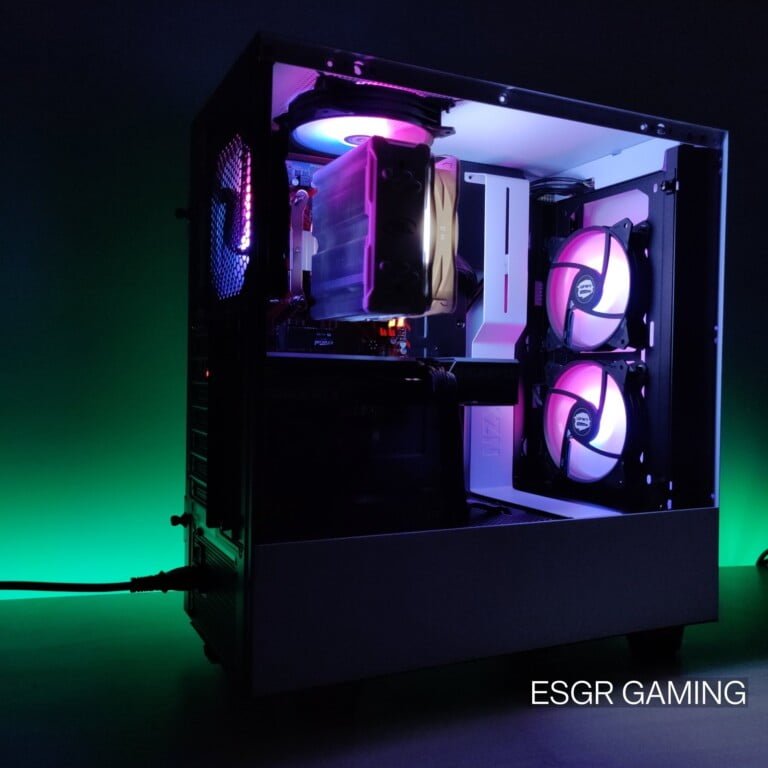 High Specs Gaming PC RYZEN 7 5700 RTX3060TI 16GB DDR4 RGB WIFI 1TB NVME