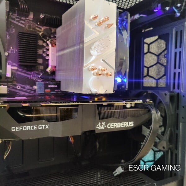 Gaming PC Intel i5 10400F 16GB DDR4 GTX1070TI NVME RGB WIFI - Image 5