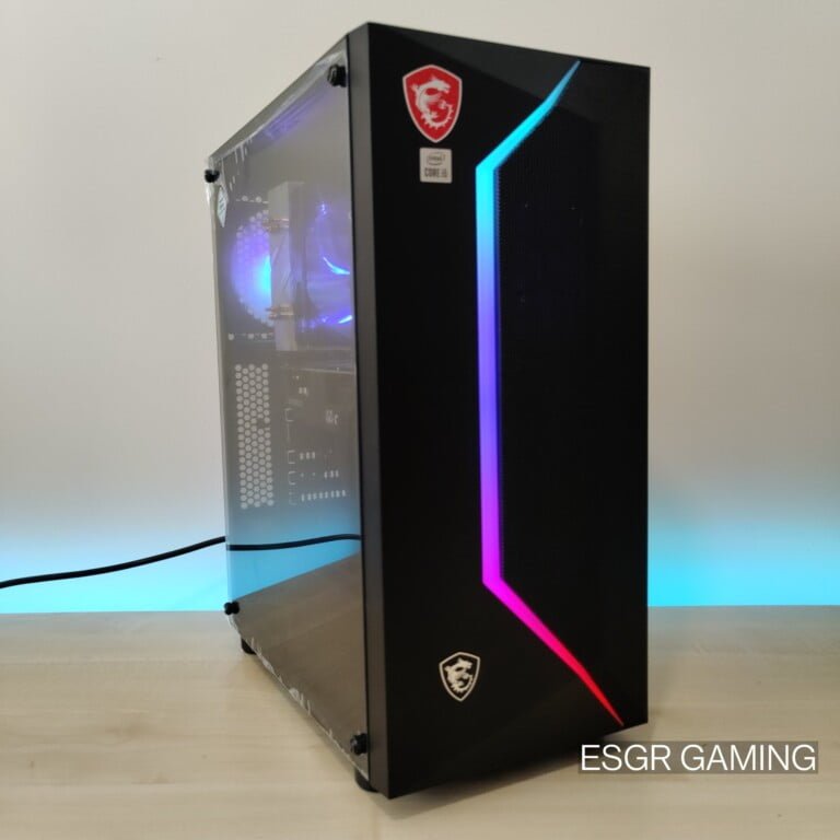 Gaming PC Intel i5 10400F 16GB DDR4 GTX1070TI NVME RGB WIFI
