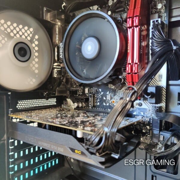 GAMING PC RYZEN 3 3100 4 CORES 8GB DDR4 GTX950 2GB GPU SSD WIFI RGB - Image 9