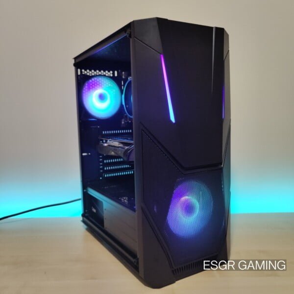 GAMING PC RYZEN 5 3500X 16GB DDR4 ASUS GTX1050TI ROG STIX MVME RGB