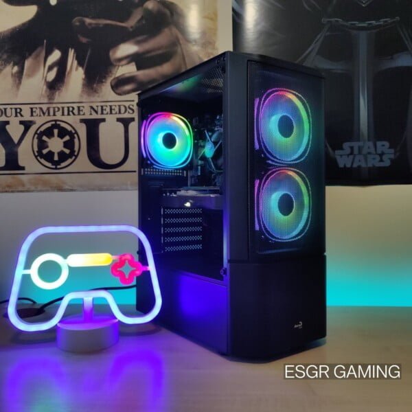 GAMING PC INTEL I5 9600K 16GB DDR4 GTX1050TI NVME RGB WIFI - Image 6