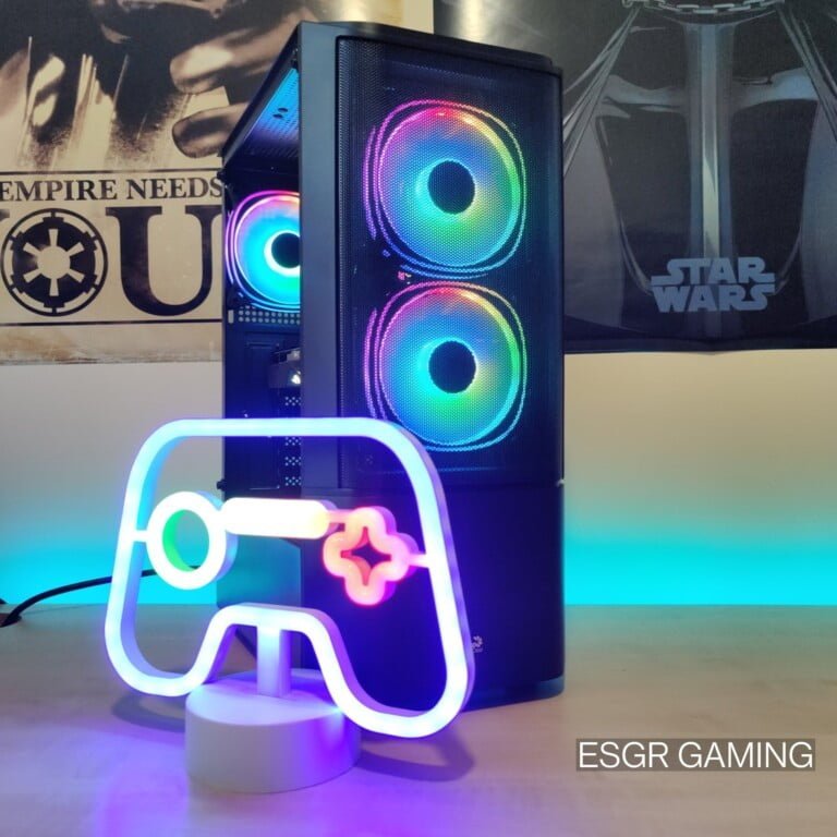 GAMING PC INTEL I5 9600K 16GB DDR4 GTX1050TI NVME RGB WIFI