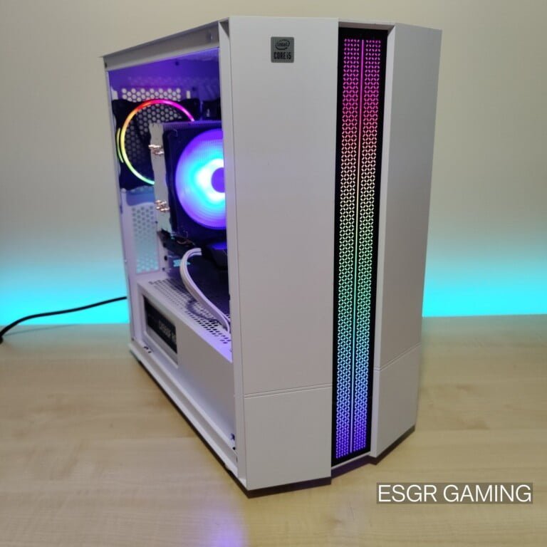 GAMING PC INTEL I5 10400F 16GB DDR4 GTX1660TI 6GB GDDR6 NVME RGB WIFI