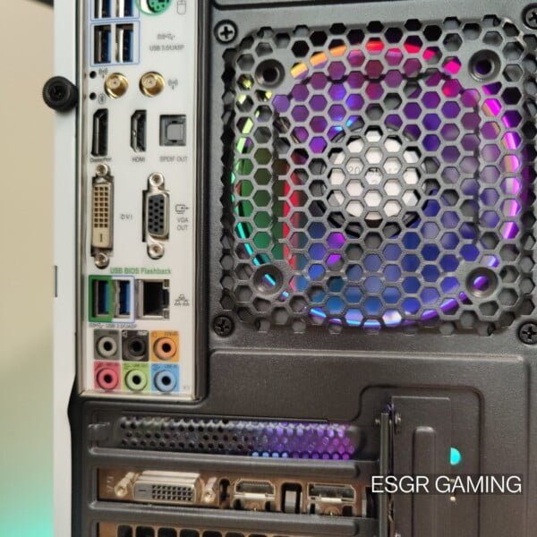 GAMING PC INTEL I5 8GB RAM RX560 4GB ROG STRIX SSD WIFI RGB - Image 8