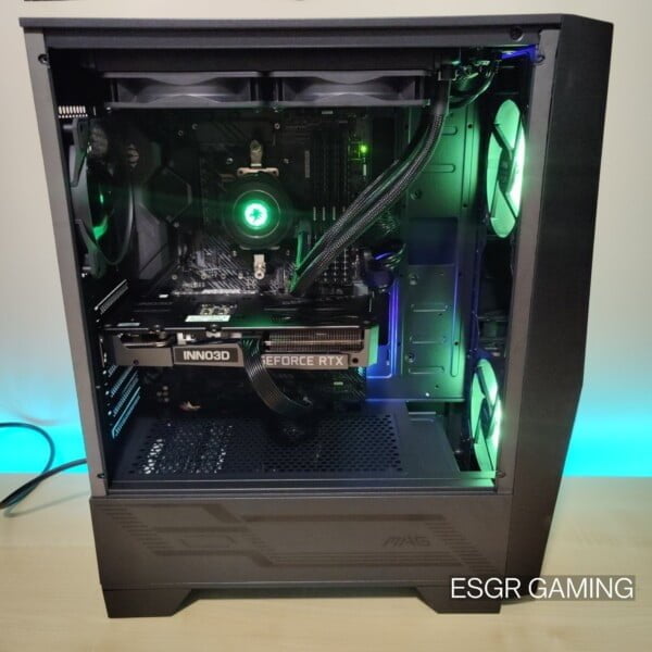 HIGH Specs Gaming PC RYZEN 5 5600x RTX3060TI 32GB DDR4 X570 1TB NVME RGB WIFI - Image 2