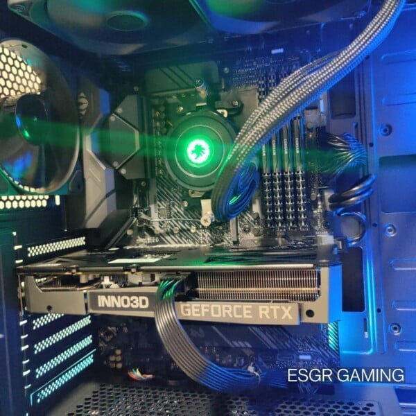 HIGH Specs Gaming PC RYZEN 5 5600x RTX3060TI 32GB DDR4 X570 1TB NVME RGB WIFI - Image 7
