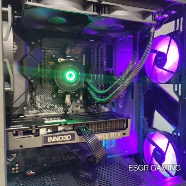 HIGH Specs Gaming PC RYZEN 5 5600x RTX3060TI 32GB DDR4 X570 1TB NVME RGB WIFI - Image 9