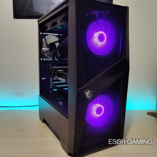 HIGH Specs Gaming PC RYZEN 5 5600x RTX3060TI 32GB DDR4 X570 1TB NVME RGB WIFI - Image 3