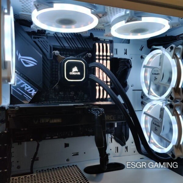 High Specs GAMING PC Intel i7 10700KF 32GB DDR4 RTX3060TI 1TB NVME RGB CORSAIR - Image 5