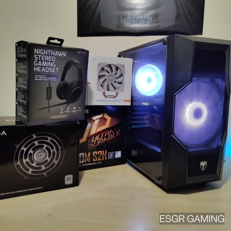 Gaming PC Intel i7 9700 16GB DDR4 GTX1070TI 8GB GPU NVME RGB WIFI