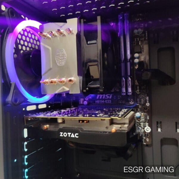 Gaming PC Intel i7 16GB RAM GTX1050TI 4GB GPU SSD RGB WIFI - Image 4