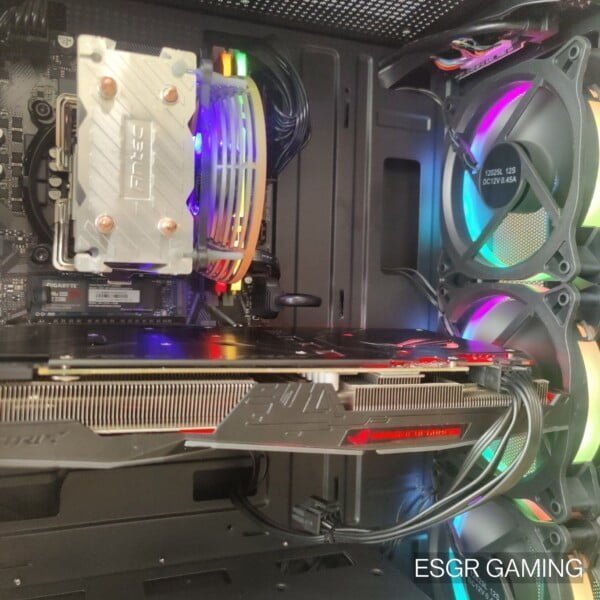 Gaming PC Intel i5 10th Gen 16GB DDR4 GTX1070 ROG STRIX NVME RGB - Image 8