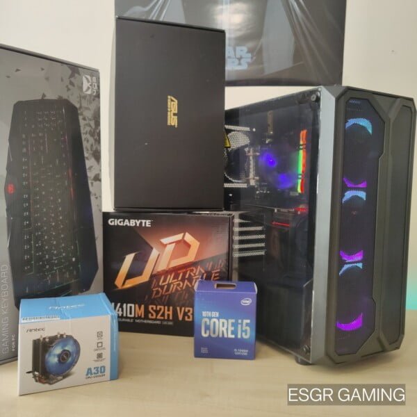 Gaming PC Intel i5 10th Gen 16GB DDR4 GTX1070 ROG STRIX NVME RGB - Image 3