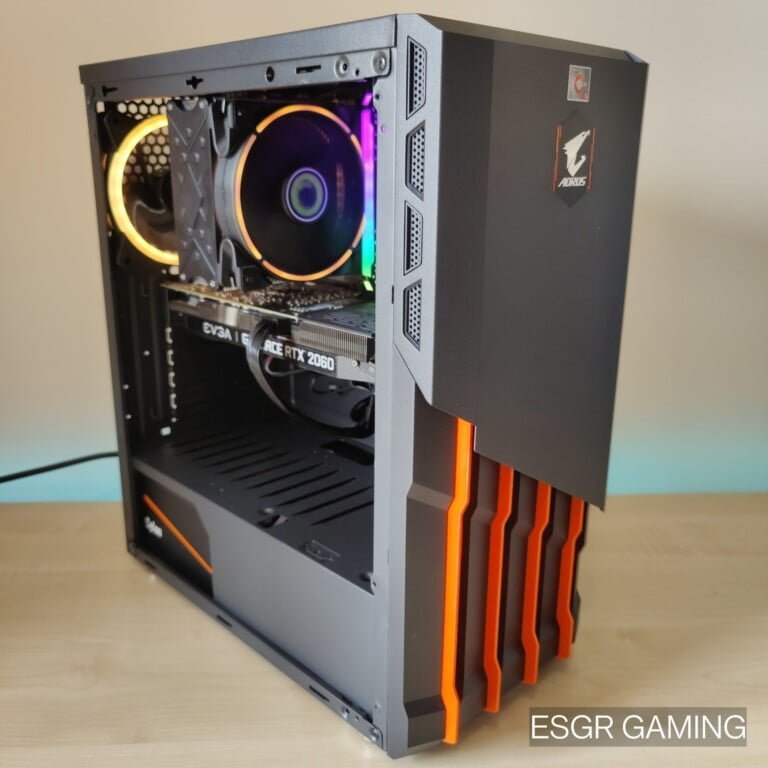 GAMING PC RYZEN 5 5600X 16GB DDR4 RTX2060 NVME RGB WIFI